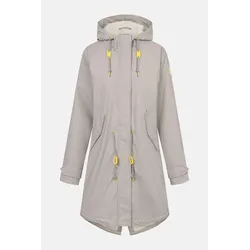 Derbe Regenjacke Friese Tidaholm Damen Beige Gefüttert