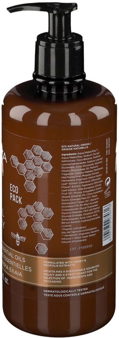 Apivita Royal Honey Douchegel met Essentiele Olien 500 ml Duschgel