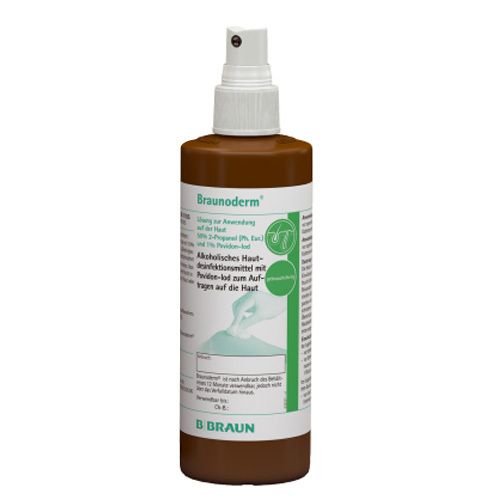 Braunoderm Lösung Sprühflasche 250 ml