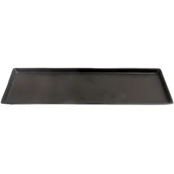 Tablett BLACK (BT 44,50x12,50 cm) - schwarz - BT 44,50x12,50 cm