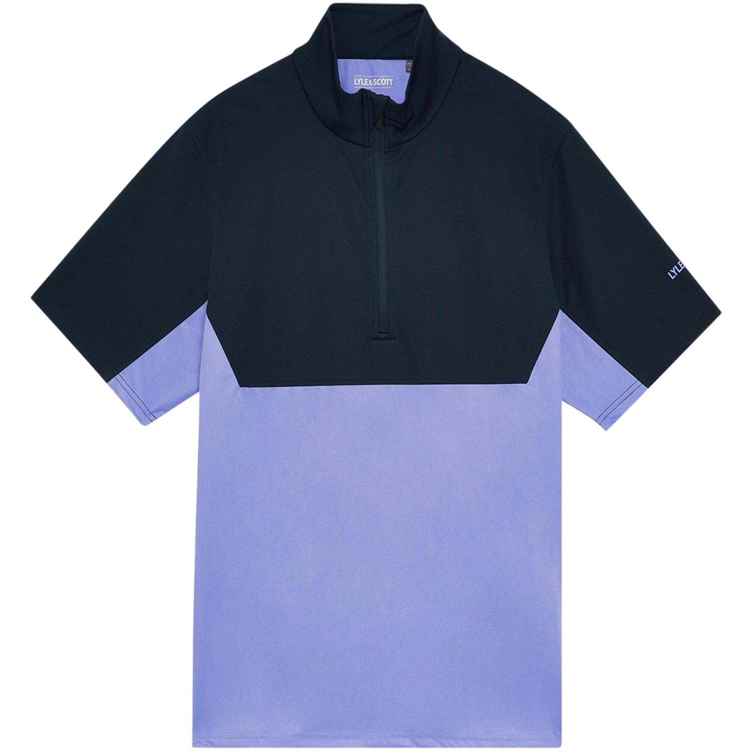 Lyle & Scott - Oberteil für Herren, mit halbem Reißverschluss (Mondlicht Marineblau)