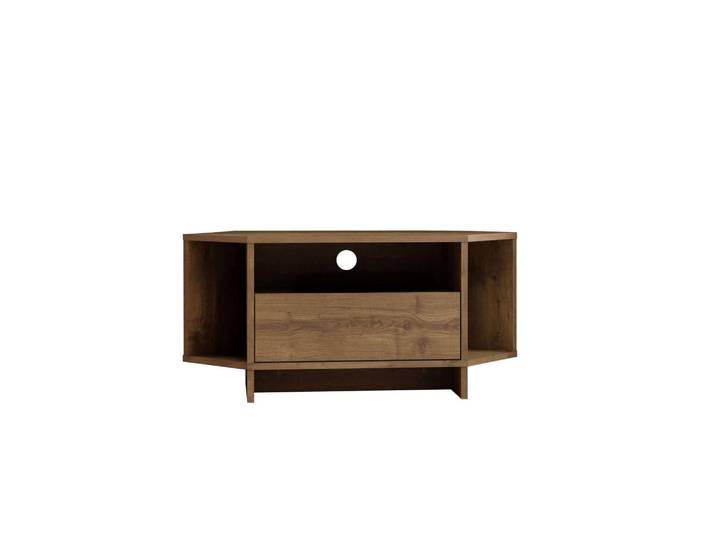 Habitat Garten Tv-Möbel viva Braun, Holz, 35x45x95 cm, Wohnzimmer, TV Möbel, Lowboards, Lowboards stehend