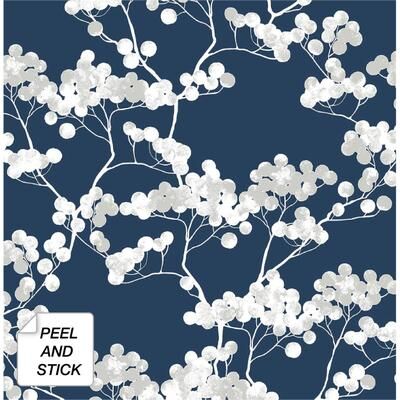 NextWall Cyprus Blossom Peel and Stick Removable Wallpaper