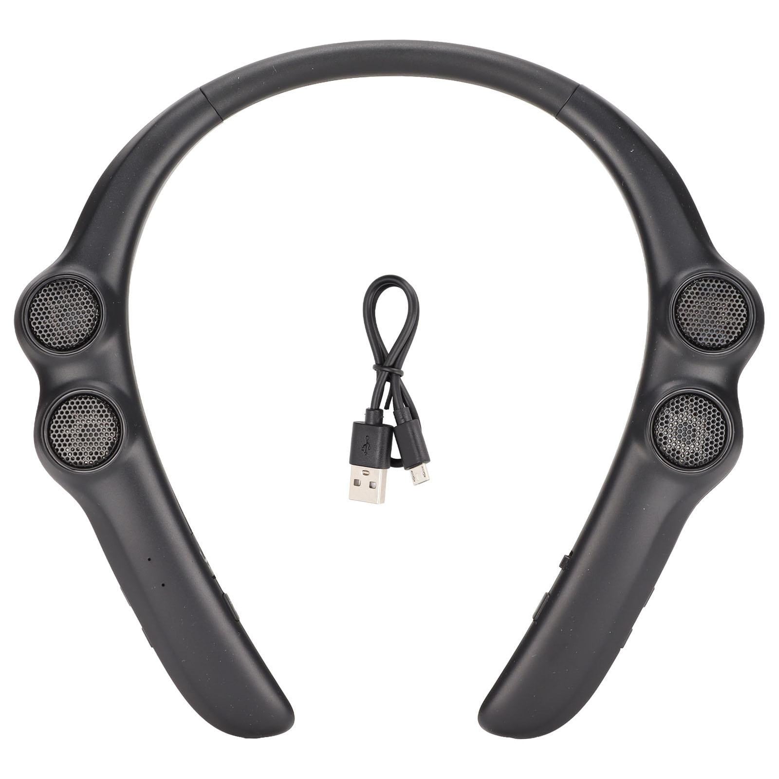 Cocosity Draadloze nekband-hoofdtelefoon met Bluetooth 5.3 en ruisonderdrukkende microfoon, IPX4 waterdicht