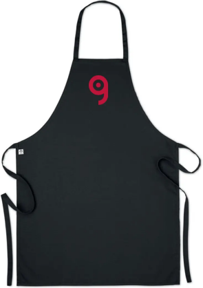 RAIPUR COLOUR Grembiule cucina cotone bio 2 tasche 65x90 cm Personalizzate o neutre