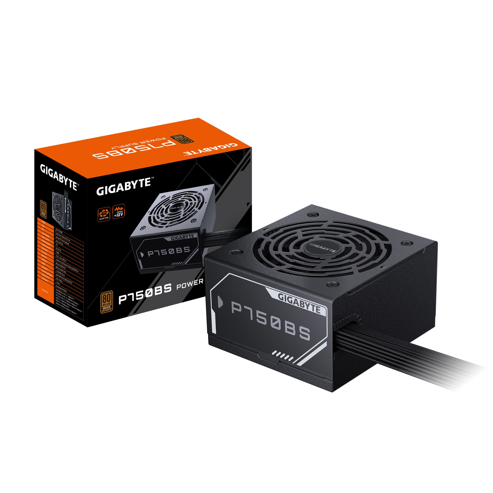 GIGABYTE P750BS 750 Watt ATX Netzteil 80+ Bronze GP-P750BS