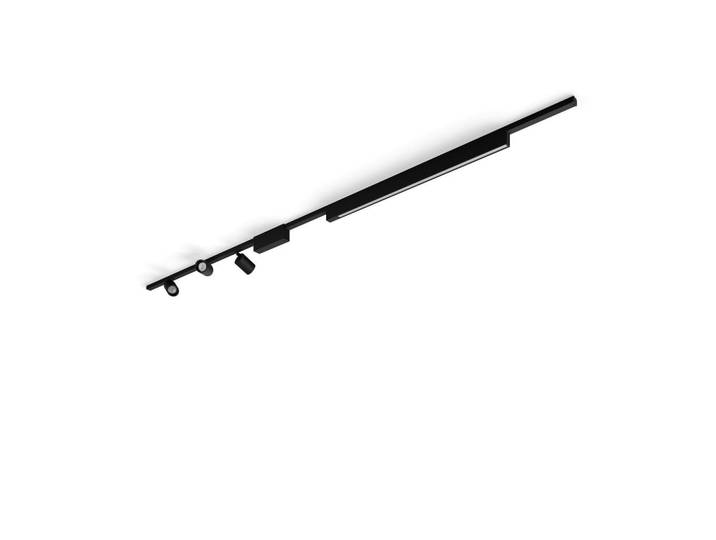 Philips HUE Schienensystem Perifo, Schwarz, Metall, 2.6x271.5x12.8 cm, Smartphone-Steuerung, Lampen & Leuchten, Innenbeleuchtung, Schienensysteme