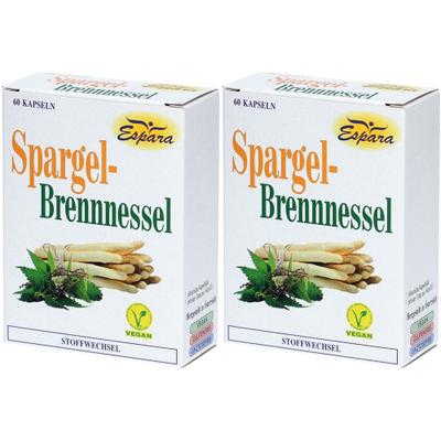 SPARGEL-BRENNESSEL-Kapseln 2x 2x60 St Kapseln