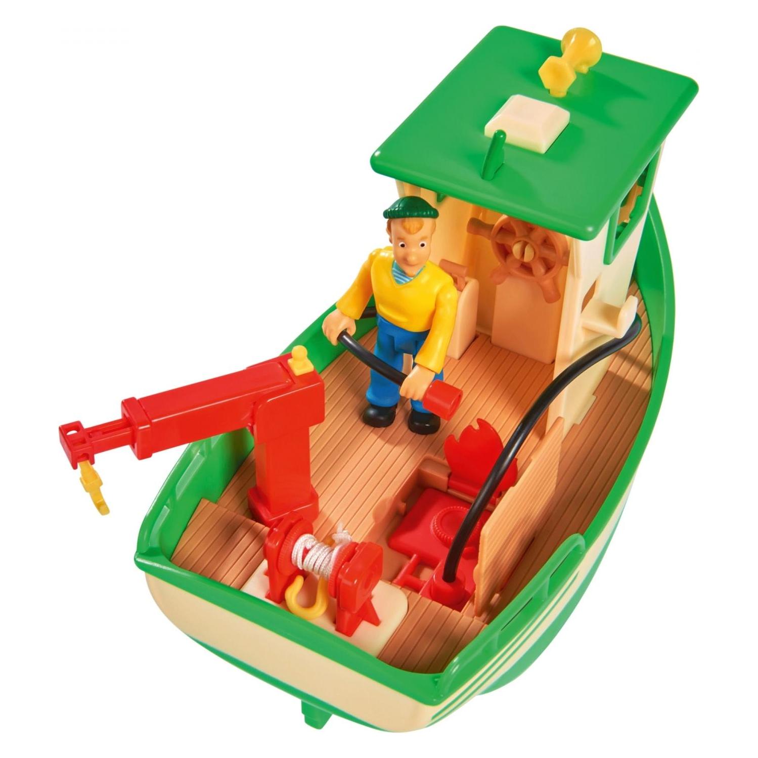 Simba Sam Charlies Fischerboot mit Figur (109252574)