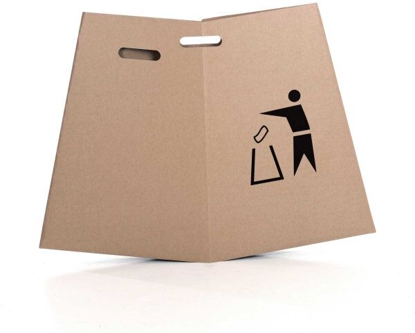 Dropbucket Basis Affaldsspand   Pap   90 L
