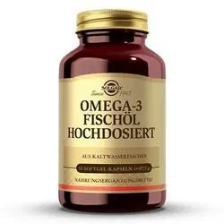 Solgar Omega 3 Fischöl Hochdosiert 50 ST