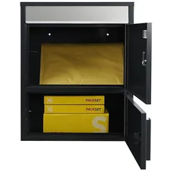 SafePost, Briefkasten, 921 TIAMAT Paketbriefkasten anth + 4 Schl