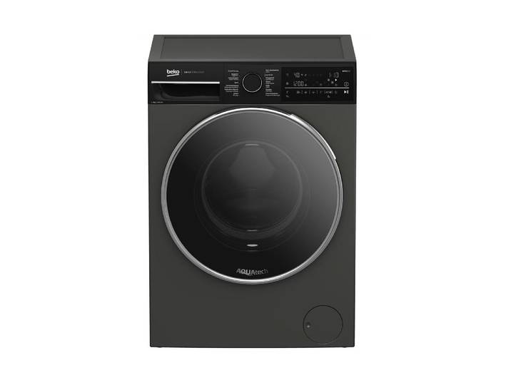 BEKO Waschmaschine Waschmaschine WM520 , Energieeffizienz: A, schwarz (grau), B:88,5cm H:65cm T:60cm, Waschmaschinen, Waschmaschine