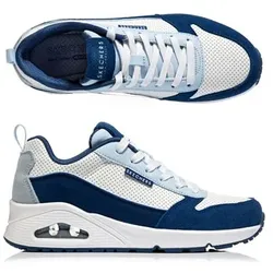 SKECHERS Damen-Sneaker Uno Materialmix Memory Foam