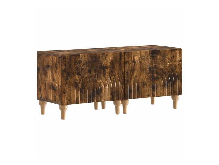 vidaXL TV-Schrank TV-Schrank Raucheiche Holzwerkstoff