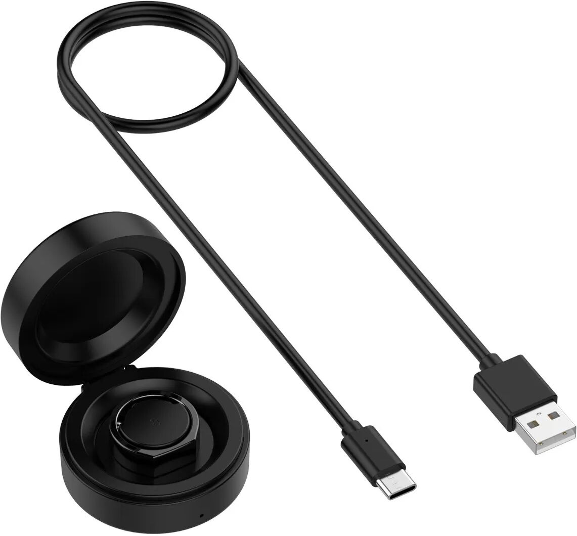 INF Smart Ring Ladeetui – Tragbares Lade- und Aufbewahrungsdock, kompatibel mit Oura Ring Gen3, inklusive USB-C-Kabel Größe 10