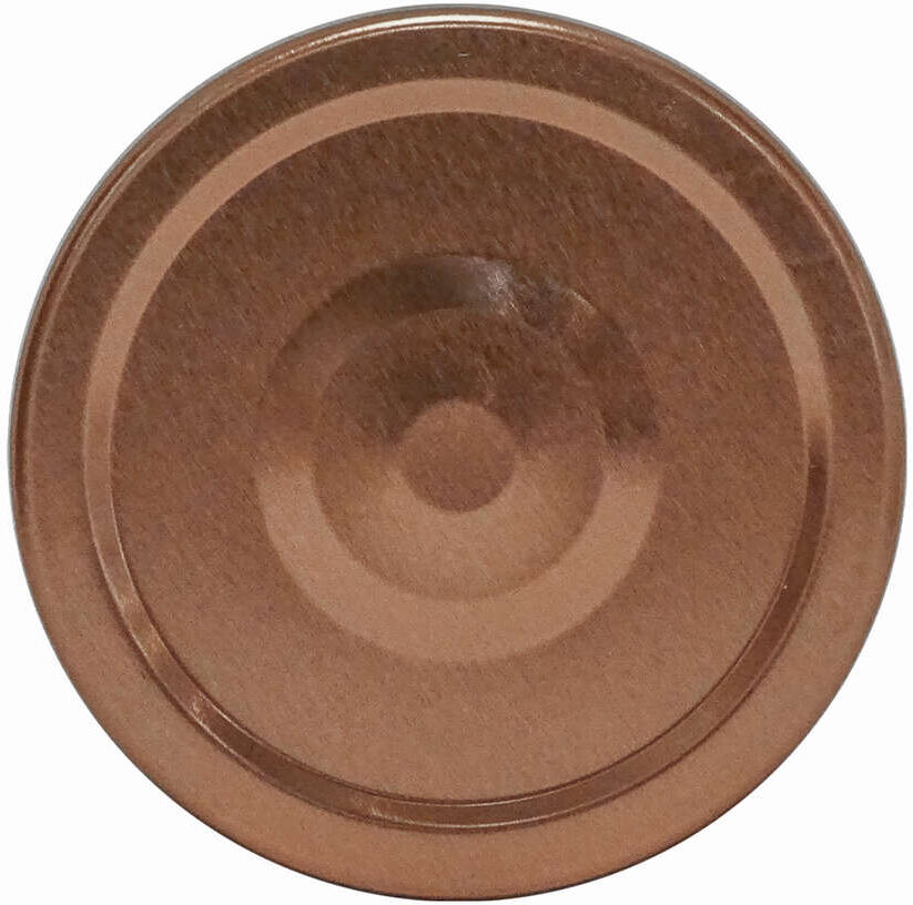 Polsinelli Bouchon haut cuivre Ø70 avec flip pour bocal Ergo (50 pcs.)