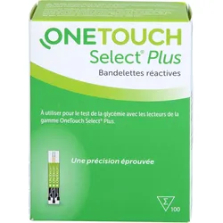 One Touch Select Plus Blutzucker Teststreifen 100 ST