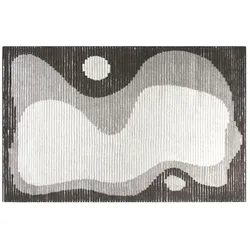 como Handtuft-Teppich  Esibom III , Wolle,Baumwolle,Synthetische Fasern , Maße (cm): B: 190