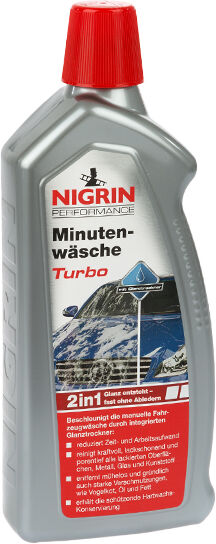 Nigrin Autoshampoo Performance Minutenwäsche Turbo [1 L] 73877 1l