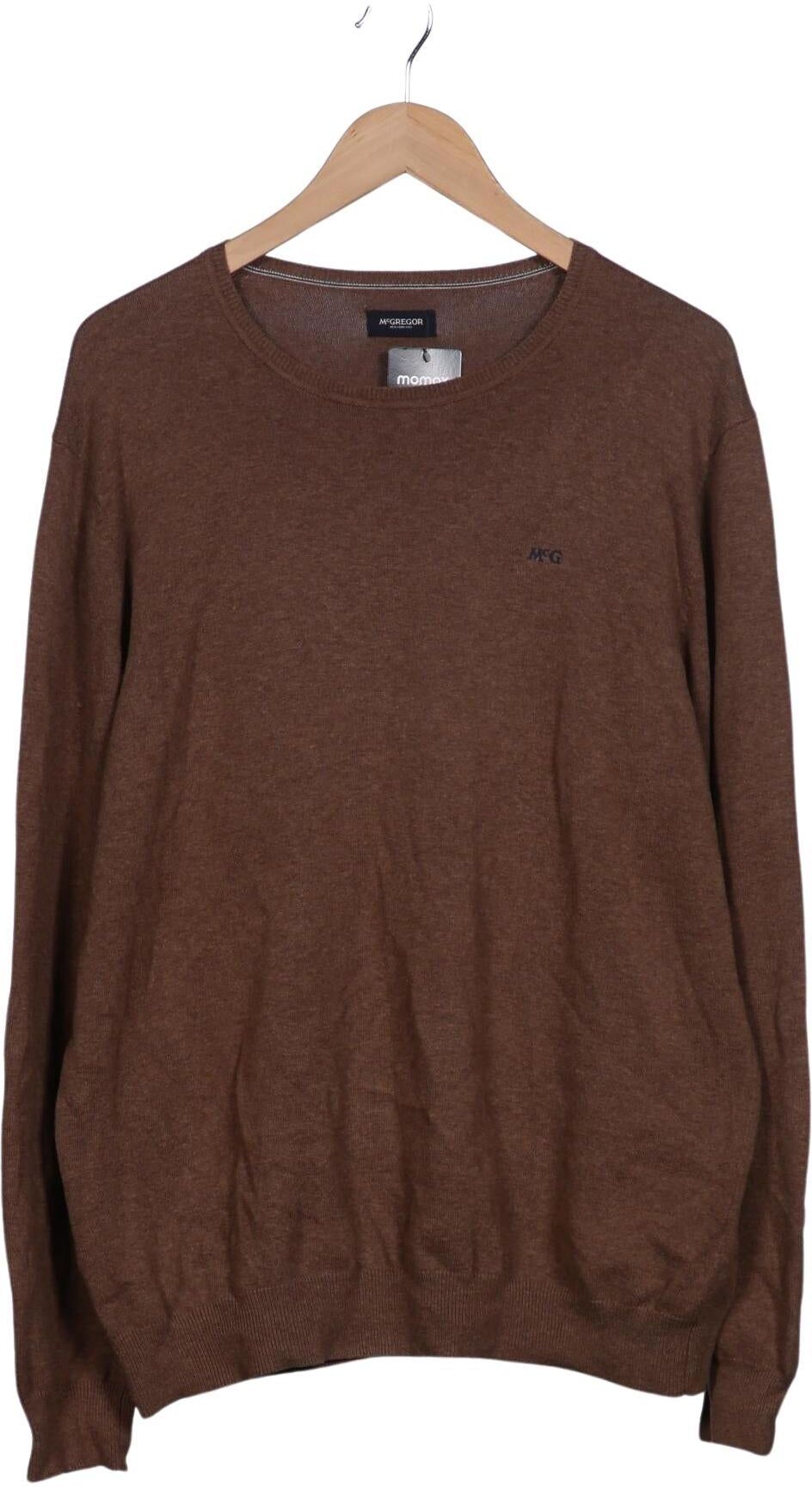 McGregor Herren Pullover, Braun, Gr. XL, Baumwolle / Synthetik / Elasthan - Second Hand