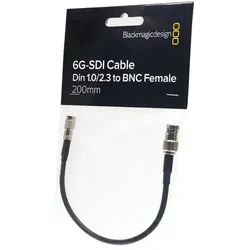 Blackmagic Design BNC-Kabel Din 1.0/2.3 auf BNC-Buchse -20cm-