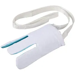 Russka Strumpfanziehhilfe »Frottee« blau, 11.5 cm