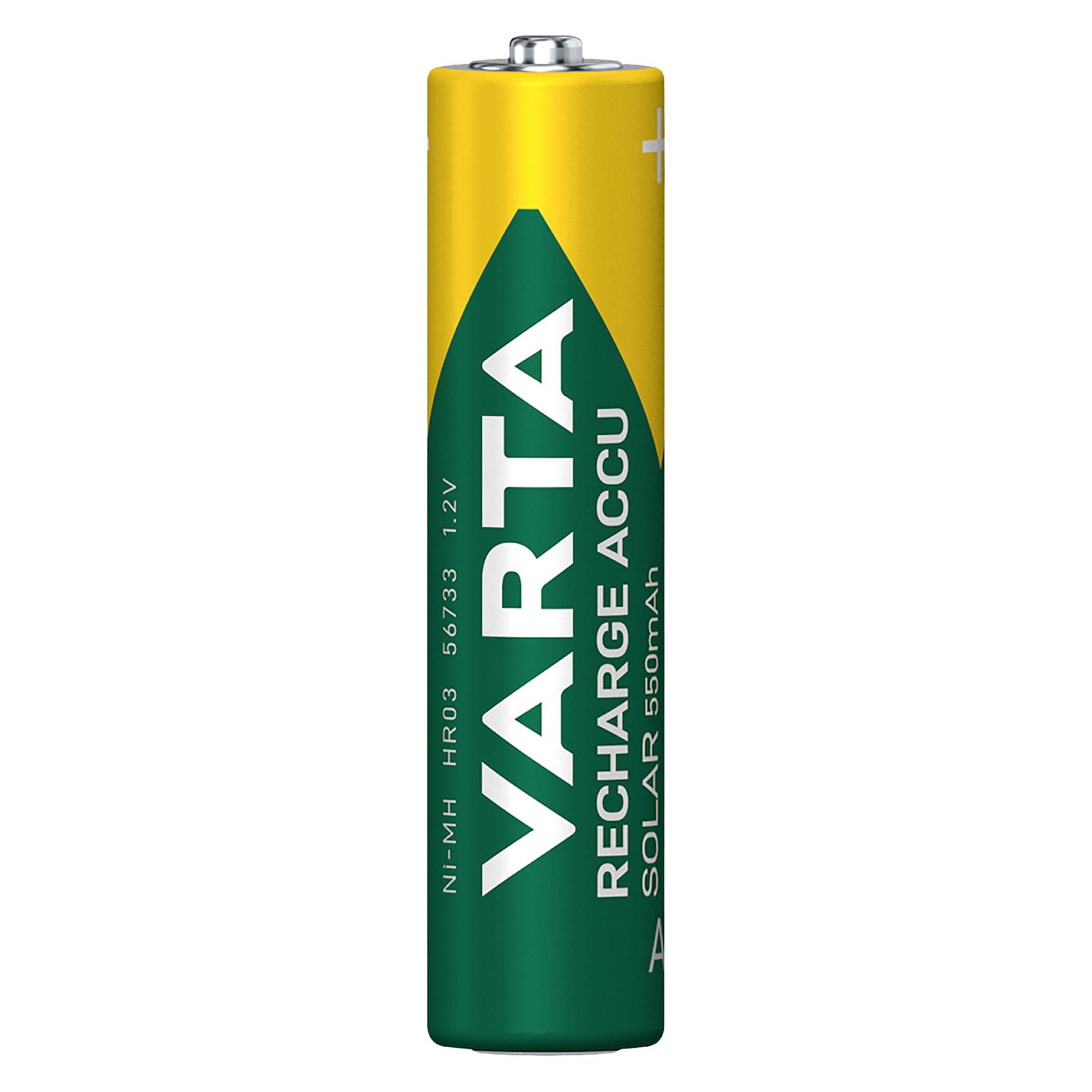 Varta Recharge Accu Solar (2 Stk., AAA, 550 mAh) (56733 101 402)