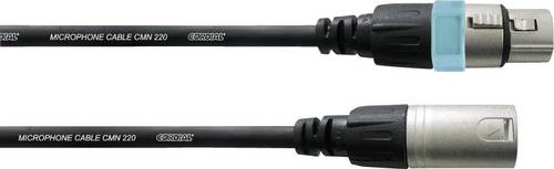 Cordial CCM20FM XLR Verbindungskabel [1x XLR-Buchse - 1x XLR-Stecker] 20.00m Schwarz