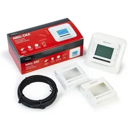 ēlo Thermostat Fussbodenheizung AufputzWand R-NRG-DM, Thermostat, Grün, Schwarz