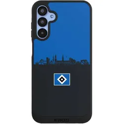 Nivocase Handyhülle für Samsung Galaxy A15 5G Hülle NIVOpure Case Schwarz HSV Hamburg Skyline (Samsung Galaxy A15 5G), Smartphone Hülle, Schwarz
