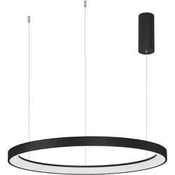 Nova Luce 9853686 Pertino LED Pendelleuchte Schwarz