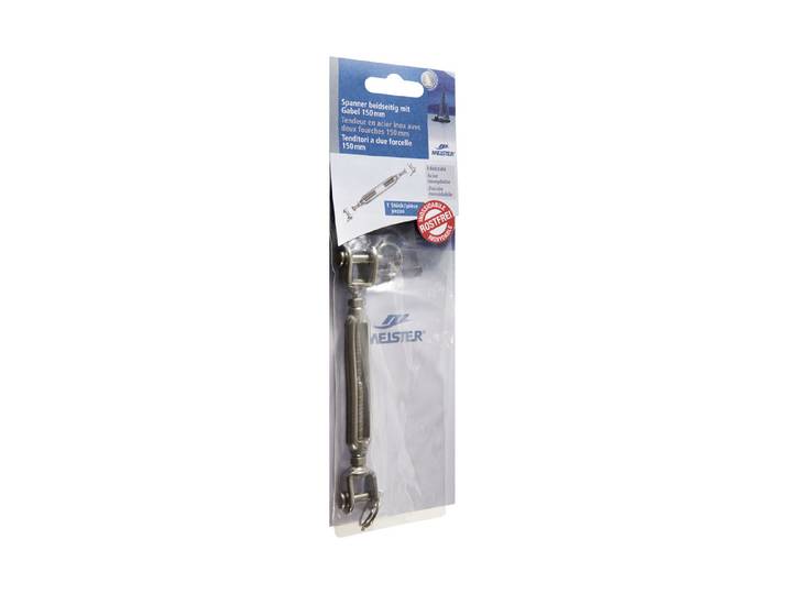 Meister + Co Beidseitiger Spanner mit Gabel 15 cm