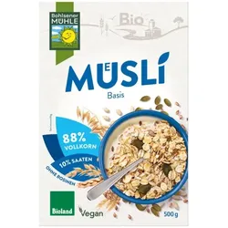 Bohlsener Mühle Basis Müsli mit 10% Saaten bio