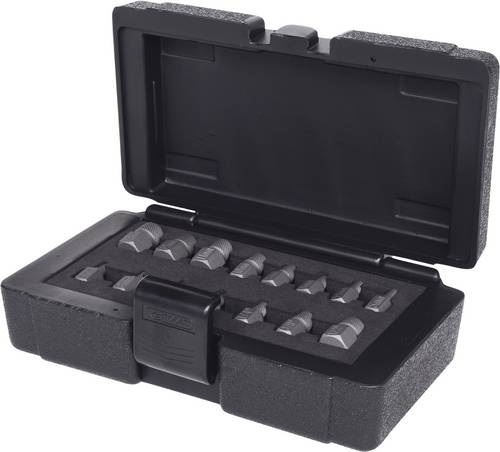 KS Tools 150.1385 Spiral-Schrauben- und Bolzenausdreher-Satz, 15-tlg