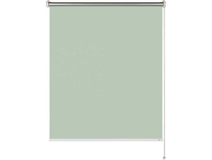 Seitenzugrollo Thermorollo Martha , grün, B:80cm H:210cm, Polyester, SCHÖNER WOHNEN-KOLLEKTION, Rollos, Seitenzugrollo, Schöner Wohnen Rollo, geklebt