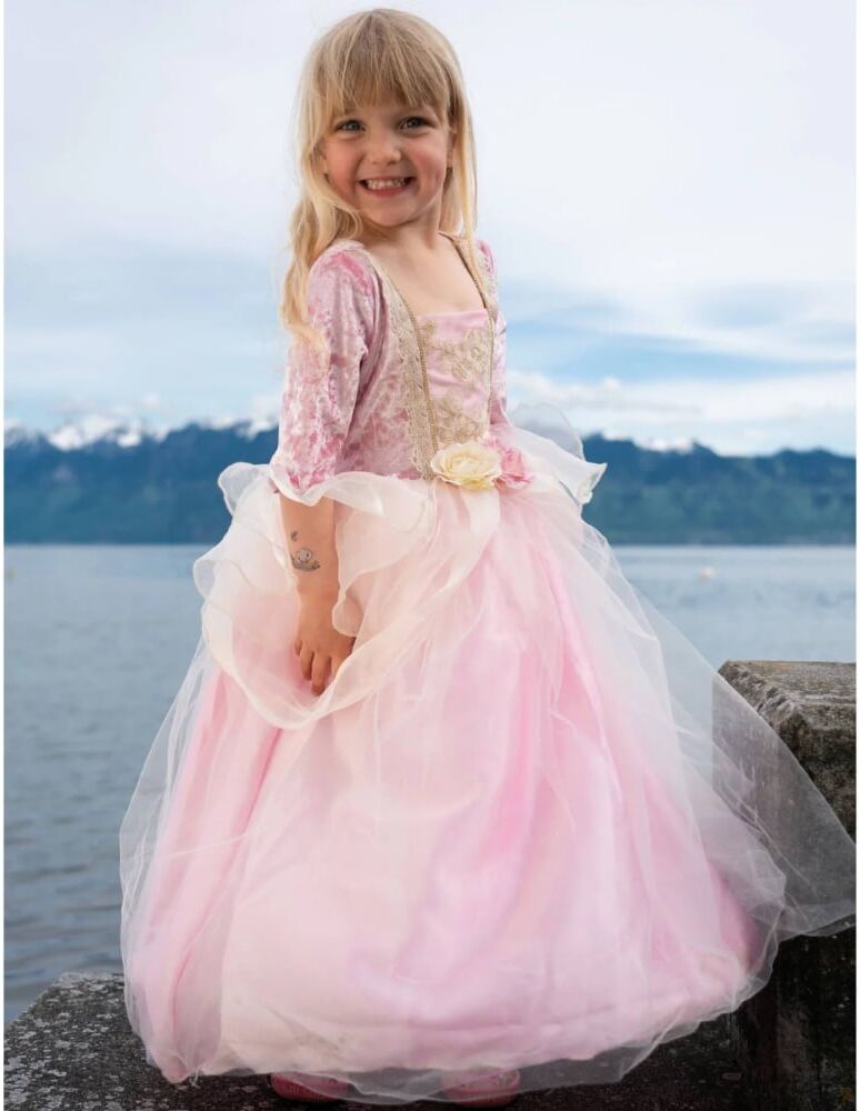 Great Pretenders Déguisement enfant robe de princesse rose 3 4 ans Rose 90x2x40cm