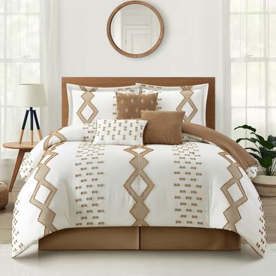 Nanshing Lucien 7 Piece Geometric Comforter Set
