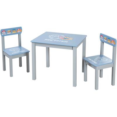 Kindersitzgruppe ROBA "Paw Patrol", blau, Sitzmöbel-Sets, Kinder, mit Tisch und 2 Kinderstühlen