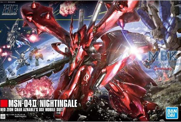 Bandai HGUC 1/144 Nachtigall plastic model
