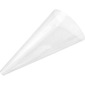 Starpak Spritzbeutel 12488, gerollt, Einweg, aus Kunststoff, transparent, 54 cm, 100 Stück