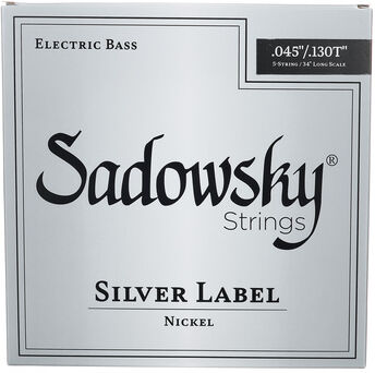 Sadowsky Silver Label Bass String TW 5