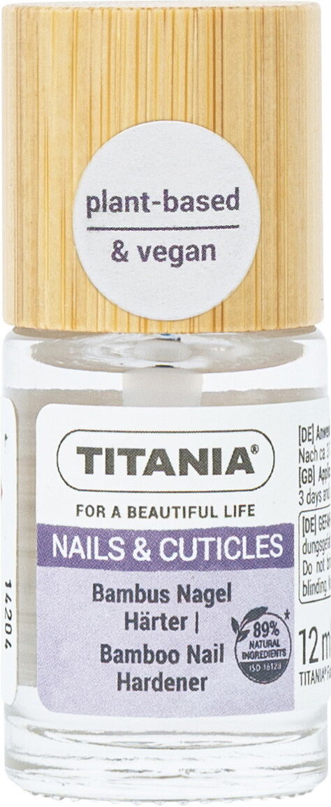12ml Titania Bambus Nagel Härter