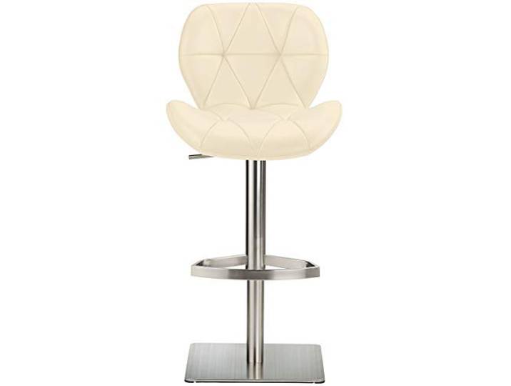 Profil Luxus Barhocker Echtleder - Creme