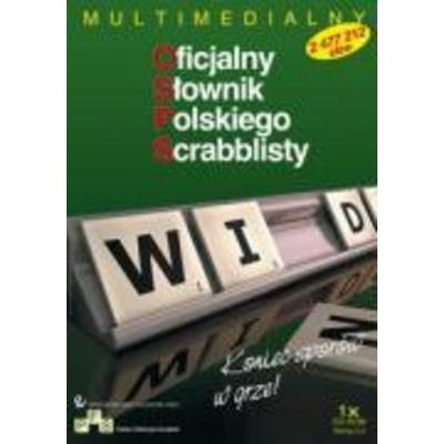 Multimedialny oficjalny slownik polskiego scrabblisty
