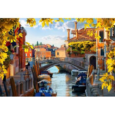 Fototapete PAPERMOON "Venedig", bunt, B:5m L:2,8m, Vlies, Tapeten