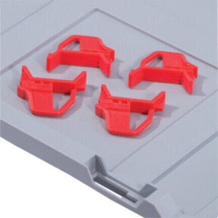 Allit Schiebeverschluss rot f.Stülpdeckel (456781)