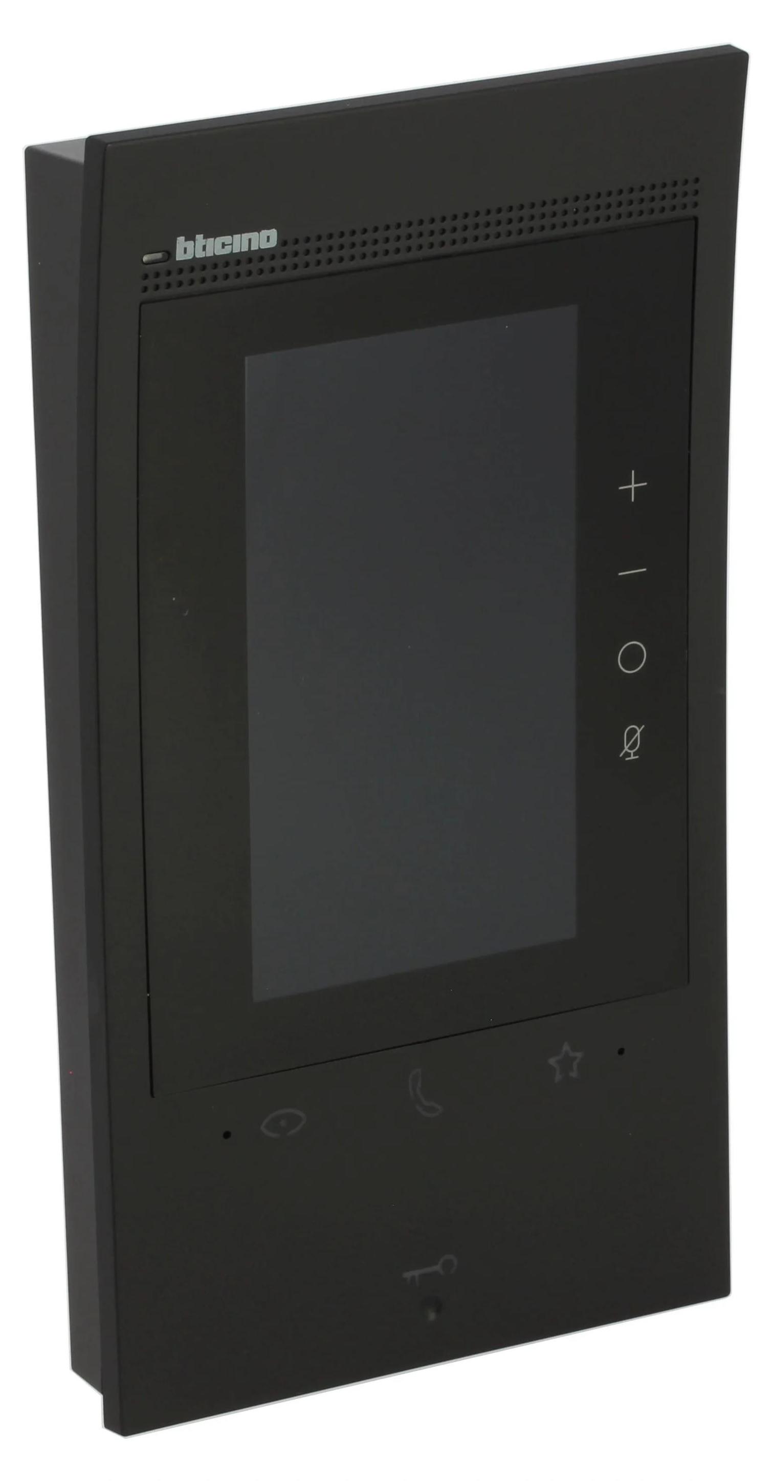 BTICINO Video-Innenstelle, Classe 300EOS, 5" Touchscreen, WLAN, schwarz, 1 Stk.