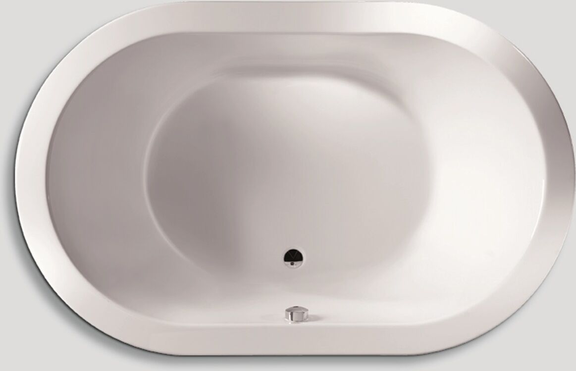 Hoesch Scelta Oval baignoire 3679.010 190 x 120 cm, blanc, version à encastrer
