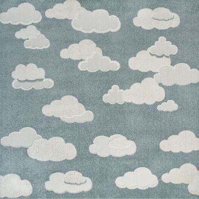 JONATHAN Y Hedwig High-Low Youth Cloud Scandi Rug